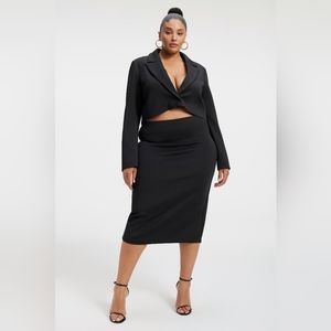 Good American Shiny Scuba pencil skirtbrand new, no tags size XL